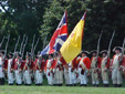 Recreation of the Tenth of Foot Regiment - by kind permission of His Majesty's Tenth of Foot American Contingent 